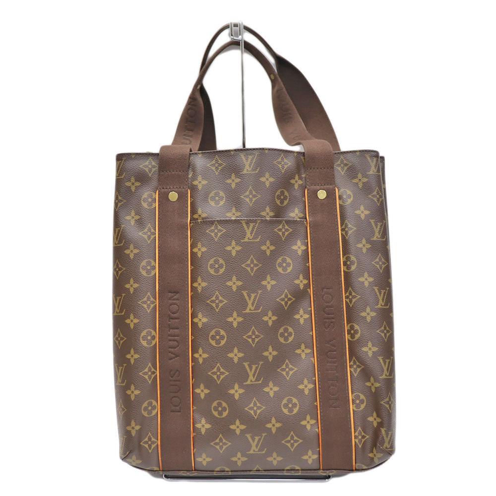 Louis Vuitton Cabas Bobour Tote Bag Monogram Canvas Brown